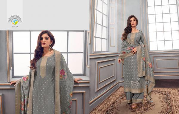 Vinay Kaseesh Zareena 7 Jaquard  Designer Salwar Suit Collection